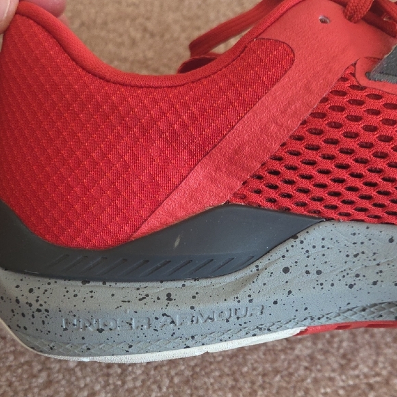 UFC Red and Gray Men's Sneakers - Picture 8 of 14